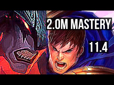 AATROX vs GAREN (TOP) | 10/1/2, 2.0M mastery, 6 solo kills, 900+ games | EUW Diamond | v11.4