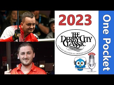 Skyler Woodward vs Konrad Juszczyszyn - One Pocket - 2023 Derby City Classic rd 5
