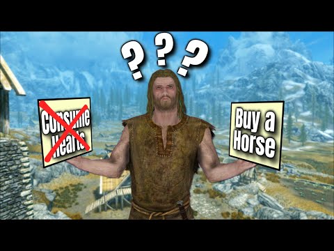 Skyrim Randomizer BINGO - Day 1