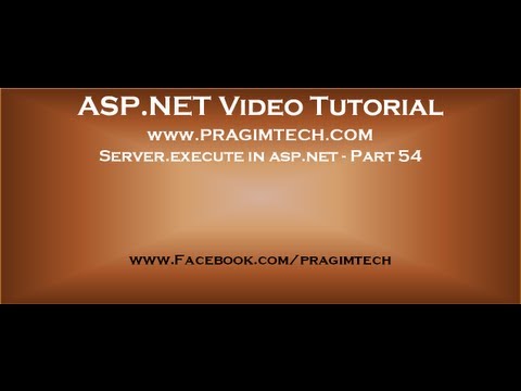 What is ASP NET Part 1