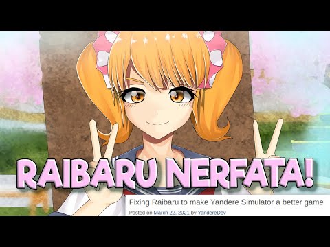 RAIBARU è stata DEPOTENZIATA | Yandere Simulator Update