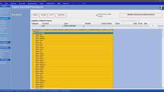 MAGAZZINI - Carico articoli in magazzino e stampa Barcode