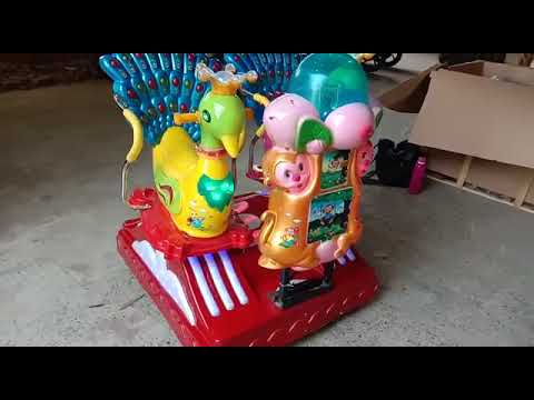 Peacock Ride 2 Seater Kiddy Ride