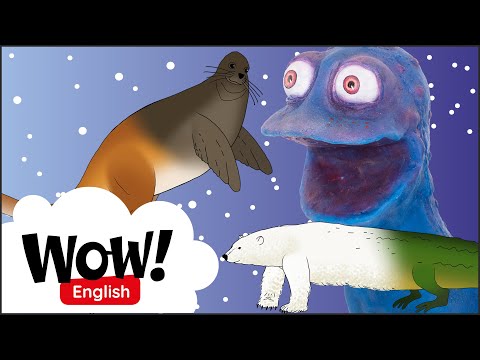 Crazy Space Zoo for Kids with Bob the Blob | English speaking and singing