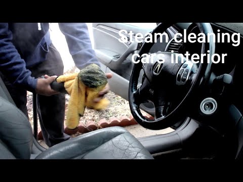 HOW TO STEAM CLEAN YOUR CARS INTERIOR TUTORIAL