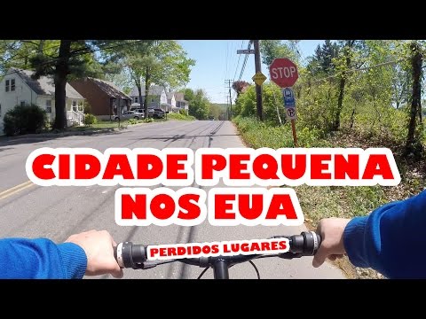Mostrando um pouquinho de EUA num agradável passeio de bike.
