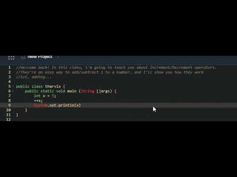 Java Tutorial 3 Understanding Increment Operators And