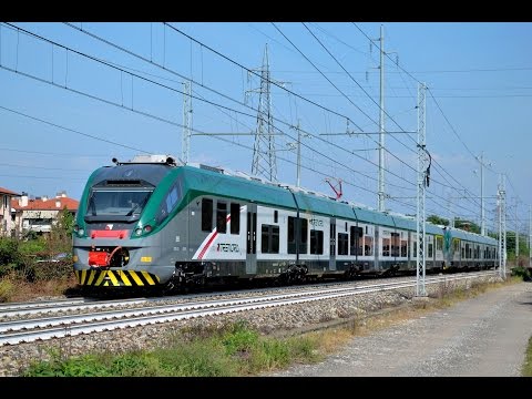 Treni del passato e del futuro sulla Milano Lecco!