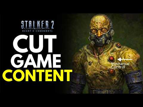 STALKER 2 Cut Content Explained – Weapons, Mutants, Factions & X-Labs