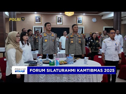 POLDA KALTENG GELAR FORUM SILATURAHMI KAMTIBMAS BERSAMA ORMAS DAN KOMUNITAS