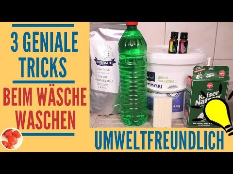 3 geniale Tricks für umweltfreundliches Wäsche waschen - Einfach und nachhaltig mit Hausmitteln