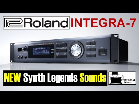 Roland INTEGRA-7 SuperNATURAL Sound Module: Free "Synth Legends" Sound Collection