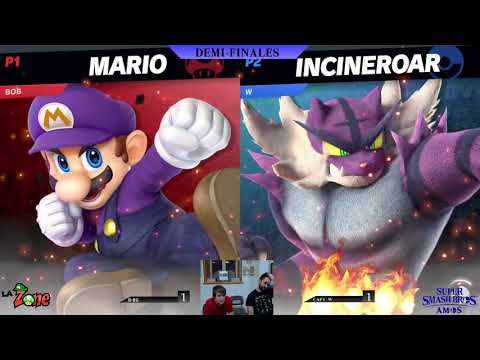 SSBA Ultimate #4 - Bob (Mario) vs Capt. W (Incineroar) - Demi-Finales