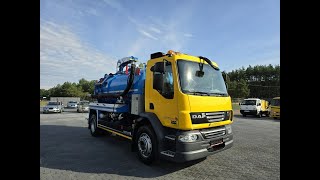 DAF WHALE 2012 WUKO for the collection of liquid waste combination sewer cleaner for sale - Image 4 | Autoline TZ DAF WHALE 2012 WUKO for the collection of liquid waste combination sewer cleaner | Image 4 - Autoline