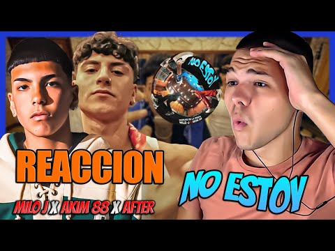PENMA REACCIONA a AFTER ❌ MILO J ❌ AKIM 88 - NO ESTOY [Video Oficial]