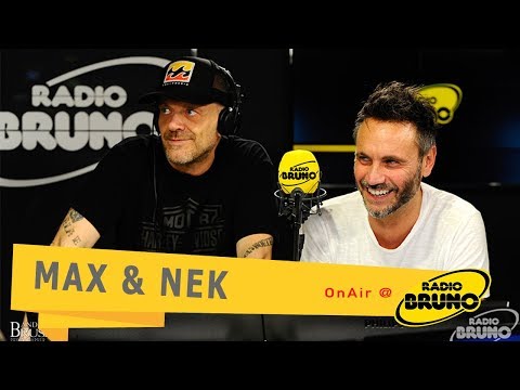 Max Pezzali e Nek @ Radio Bruno
