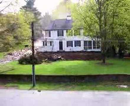 Timelapse Home Demolition in Wellesley MA