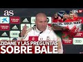 No duró ni 2 preguntas de Bale: así saltó Zidane a la prensa | Diario AS