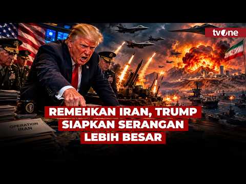 Trump Sebut Perang AS-Iran Masalah Kecil, Malah Isyaratkan Operasi Militer Lebih Besar | tvOne