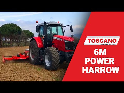 Toscano 6m Power Harrow + Massey F. 7722 [from Farmers] / Toscano Dik Freze