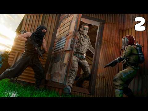 NOS COLAMOS DENTRO DE SU BASE Y LES QUITAMOS TODO - Rust