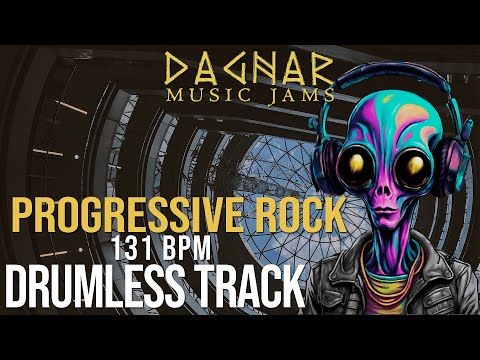 Progressive Rock - Drumless Track | 7/8 | 131 BPM | No Drums | Backing Track Jam For Drummers
