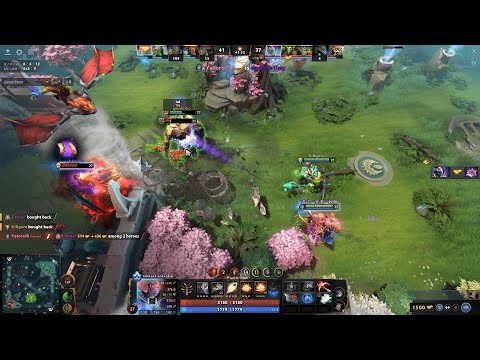 YATORO Mjolnir Templar Assassin against SQUAD1X Lina