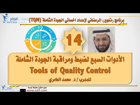 الأدوات السبع لضبط ومراقبة الجودة الشاملة Tools of Quality Control مع د. محمد العامري