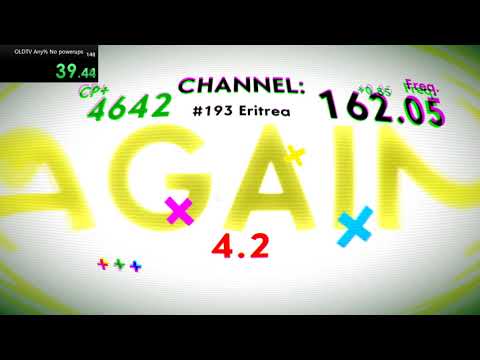 OLDTV Any% Speedrun - 42.18s (OLD WR)