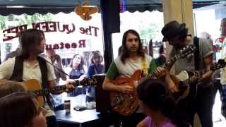 Cory Chisel Flash Concert at the Queen Bee