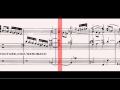 BWV 564 - Toccata, Adagio & Fugue in C Major (Scrolling)