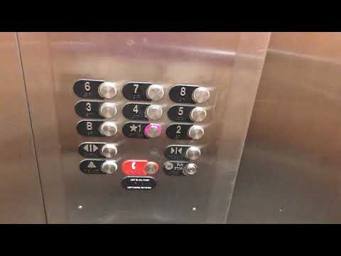 Otis Elevonic 411M elevator - Malone Building - Downtown, Akron, OH