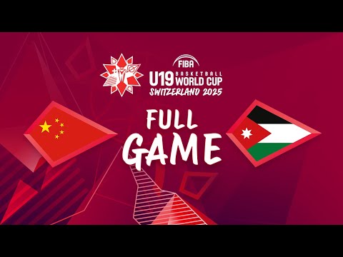 Class. Game 13-16 | China v Jordan | Full Basketball Game | FIBA U19 Basketball World Cup 2025