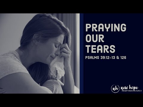 Praying Our Tears | Psalms 39:12-13 & 126