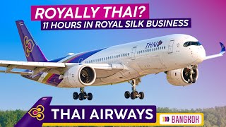Royally Thai? 🇸🇪→🇹🇭 THAI AIRWAYS A350 Business Class for 11 Hours to Bangkok ✦ Full Trip Report
