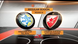 EuroLeague - Etoile Rouge de Belgrade - Maccabi Tel Aviv