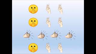 Body percussion entrainment. The Addams family song