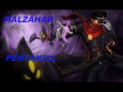 Amazing malzahar Pentakill - Season 6 { MUST SEE }