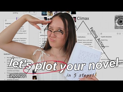 how to plot a book start to finish (in 5 steps) 🗝️📝˙✧˖° THE BEST plotting techniques and tips
