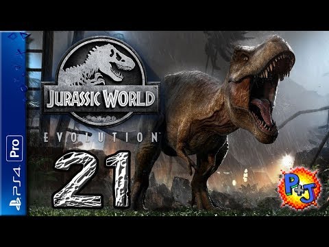 Let's Play Jurassic World Evolution | PS4 Pro Gameplay Episode 21 | Return to Matanceros (P+J)