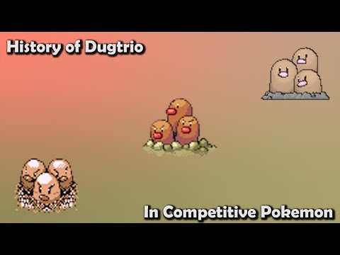 How GOOD was Dugtrio ACTUALLY - History of Dugtrio in Competitive Pokemon (Gens 1-7)