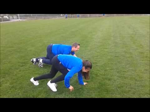 Sport College - kerntaak 3 bootcamp - baby crawl