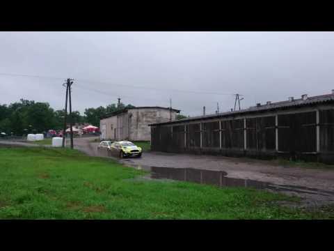 73 Rajd Polski os 20: Baranowo - zaloga 46 i 33 :) Frigyes Turán i Pontus Tidemand