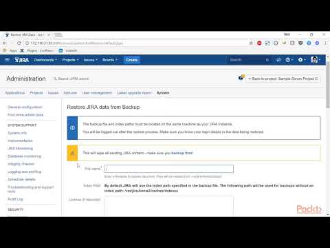 Jira 7 Guide for Administrators and Developers Import and Export|packtpub com