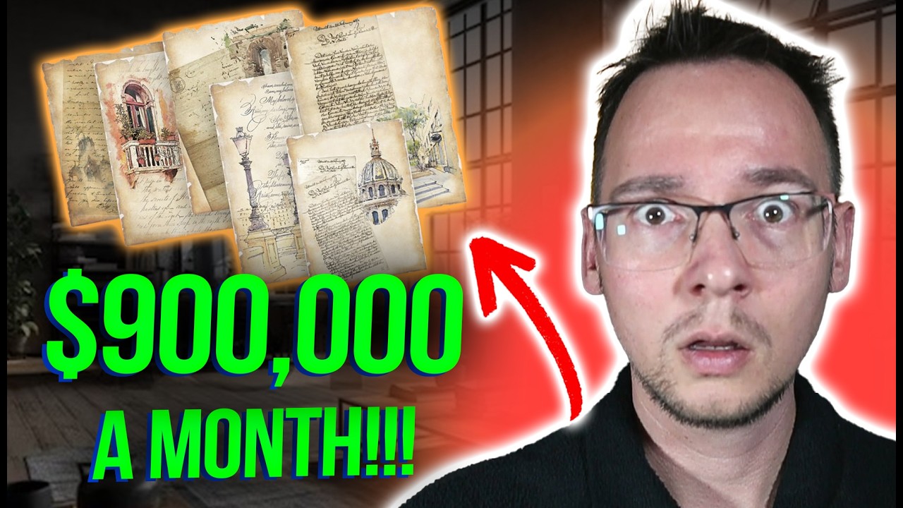 $900,000 / Month Selling Digital Pages on Etsy (TUTORIAL)