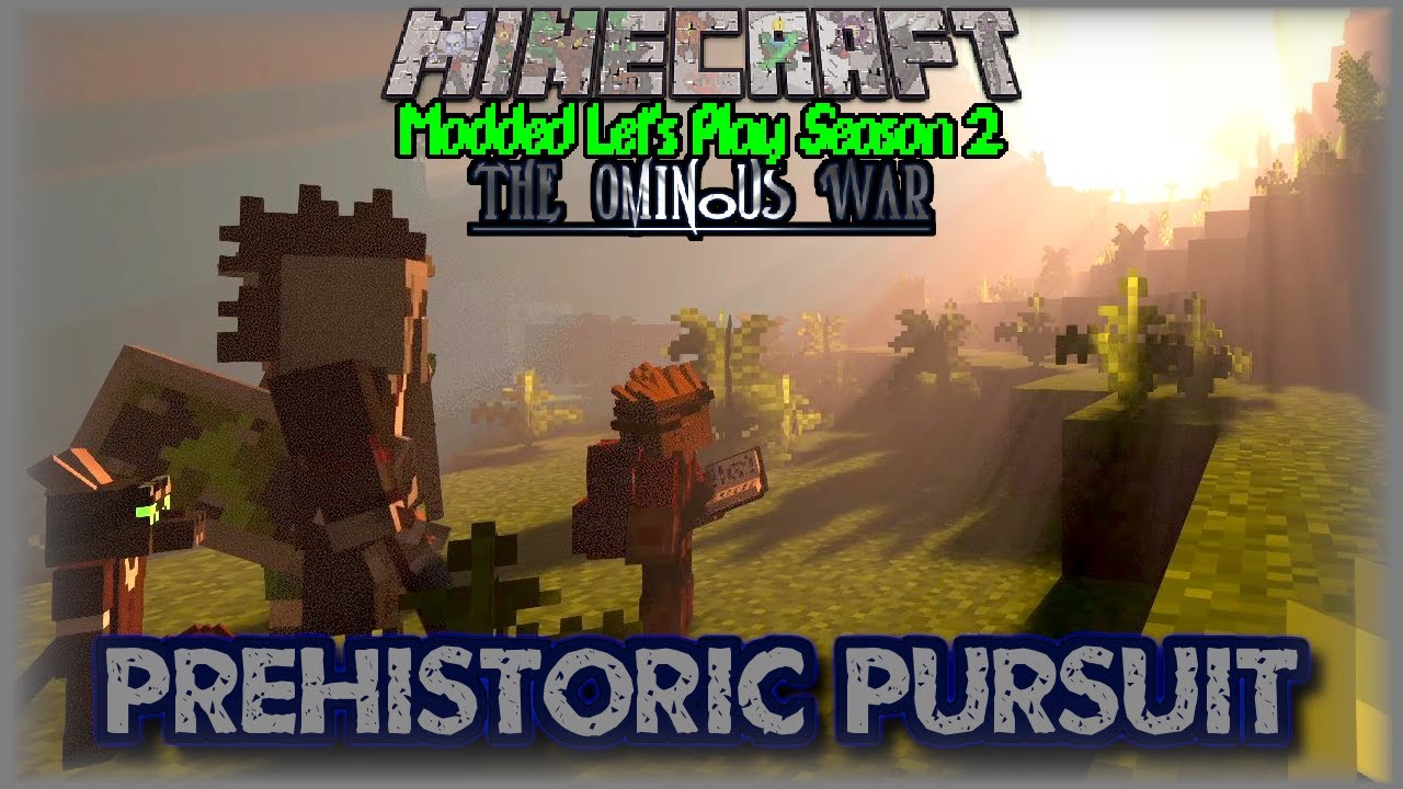 Modded Minecraft - "Prehistoric Pursuit" A Hidden Biome?!