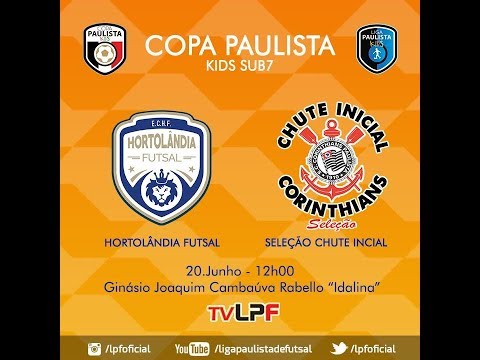 COPA PAULISTA KIDS- FINAL SUB 7 JOGO 1- HORTOLANDIA x SEL. CHUTE INICIAL