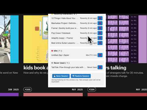 Item video thumbnail