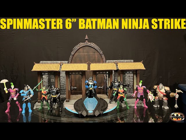 Vídeo relacionado con DC Comics, Action Figure Batman Ninja Strike de 30 cm, Juguetes de Colección de Superhéroes para Niños y Niñas a Partir de 3 Años
