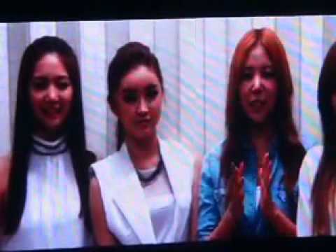 120715 Sistar, Jang Woo, AS,F(x) congrats T-ara on FC establishment